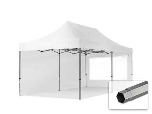 Premium 3 x 6m, tető + 2 oldal
